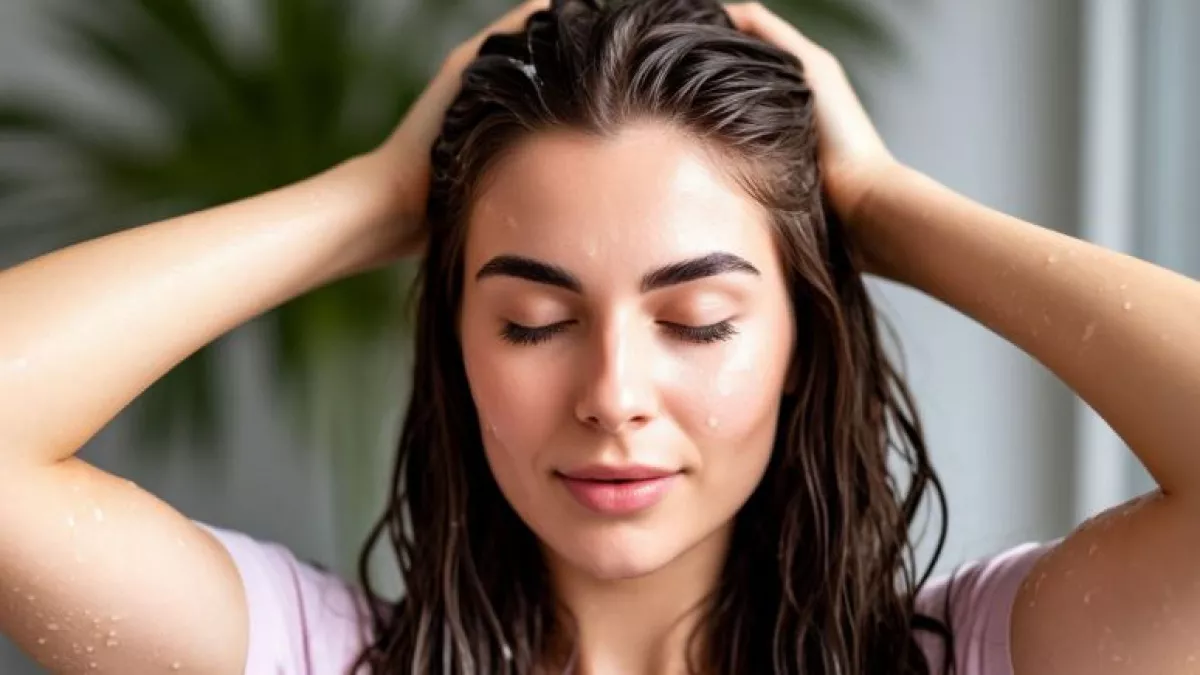 Подливаю 2 капли в шампунь и забываю про выпадение и редкие волосы: мой любимый домашний прием