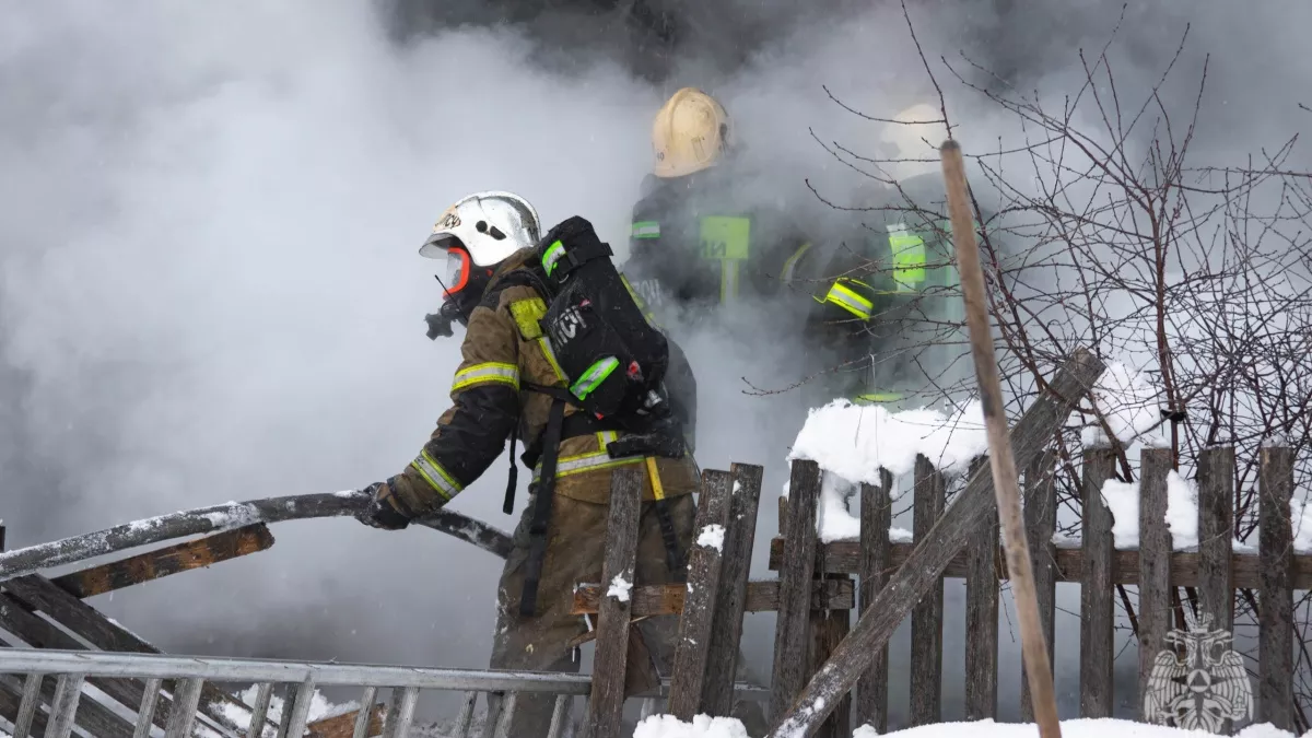 В Омутнинском районе сгорел частный жилой дом