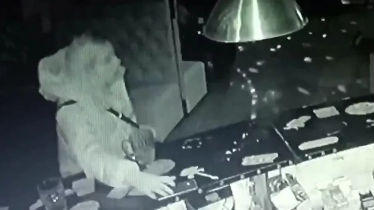 Кировчанка разгромила стенд с правилами поведения после дебоша в караоке-клубе