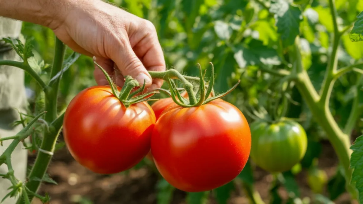 Этот помидор высажу и в теплице, и на грядке: завалит плодами до 300 г - на вкус слаще карамели