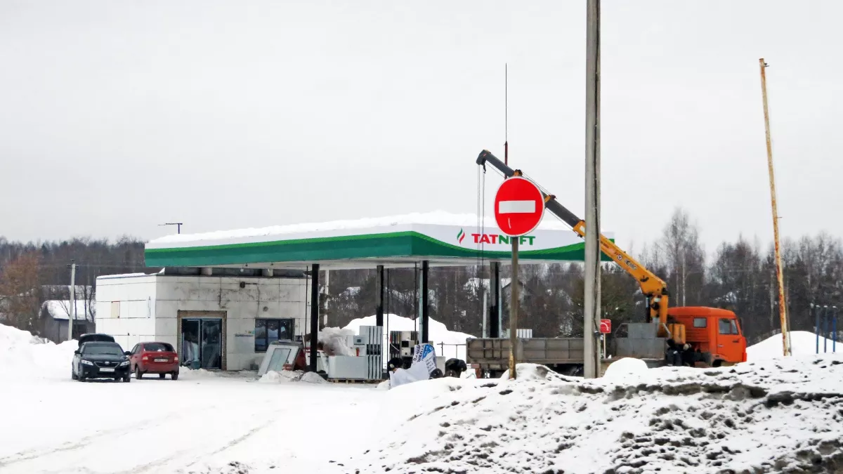 Под Кировом готовится к открытию первая в регионе АЗС сети "Татнефть"