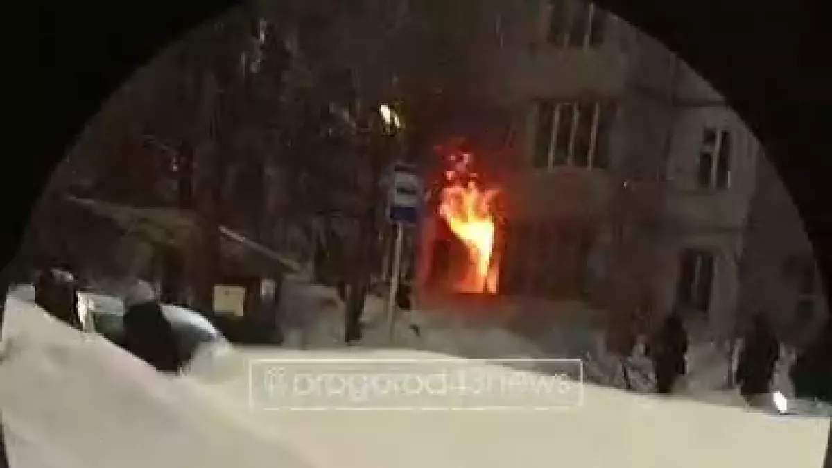 Спасатели назвали причину пожара в квартире художника на улице Волкова 