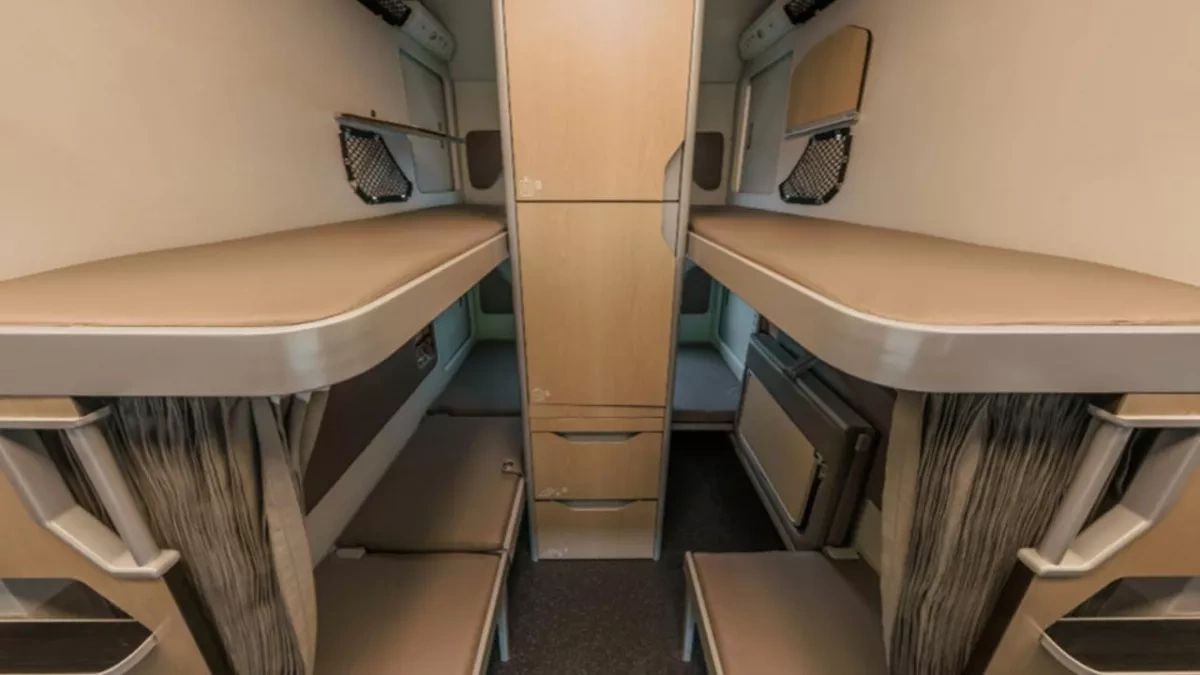 Пятизвёздочный отель на колёсах: как выглядит новый спальный вагон РЖД