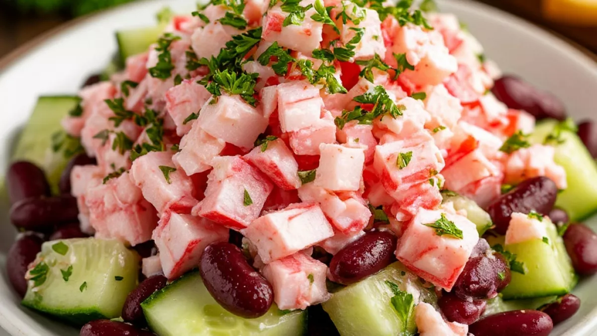 Всего 3 ингредиента, никакой варки: этот салат взорвал мои вкусовые рецепторы