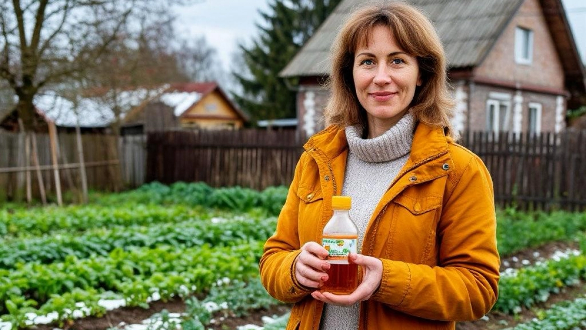 Со сходом снега бегу за уксусом: соседи в шоке, а у меня участок чистый