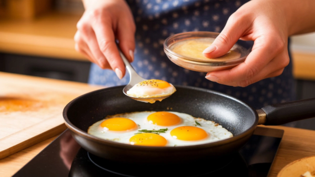 Не растительное масло и не сало: вот на чем придумали жарить яичницу опытные хозяйки - и это гораздо полезнее