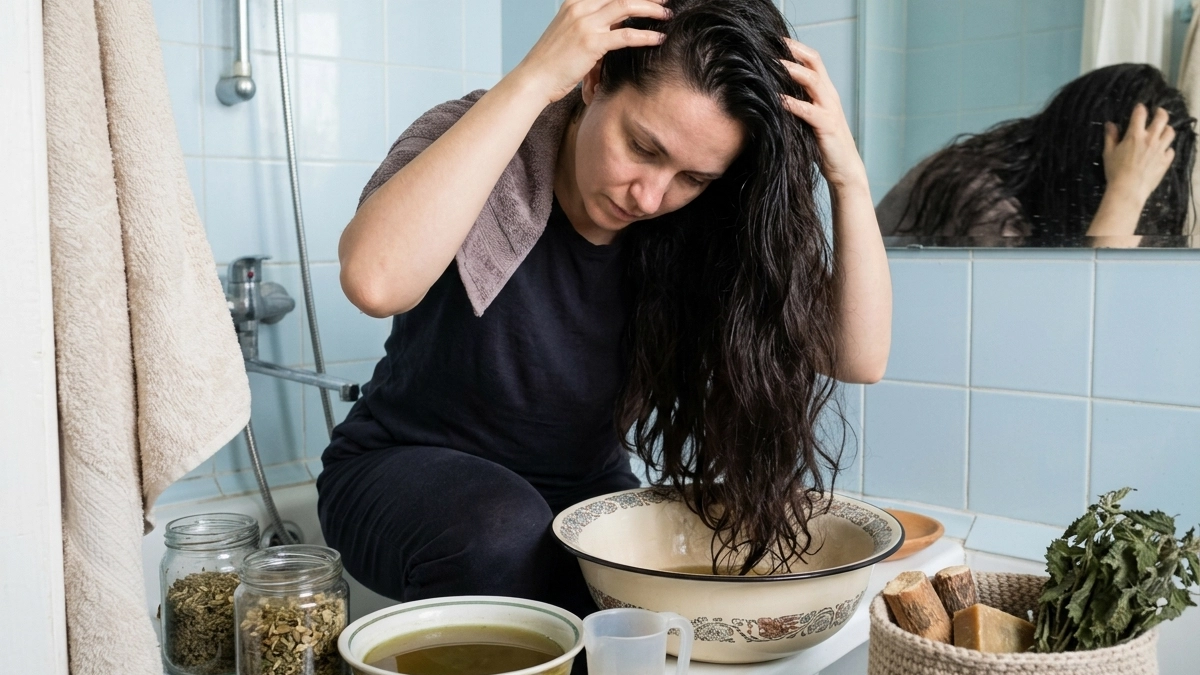 Казахский способ мытья головы - волосы растут густые и крепкие, сияют как после салона