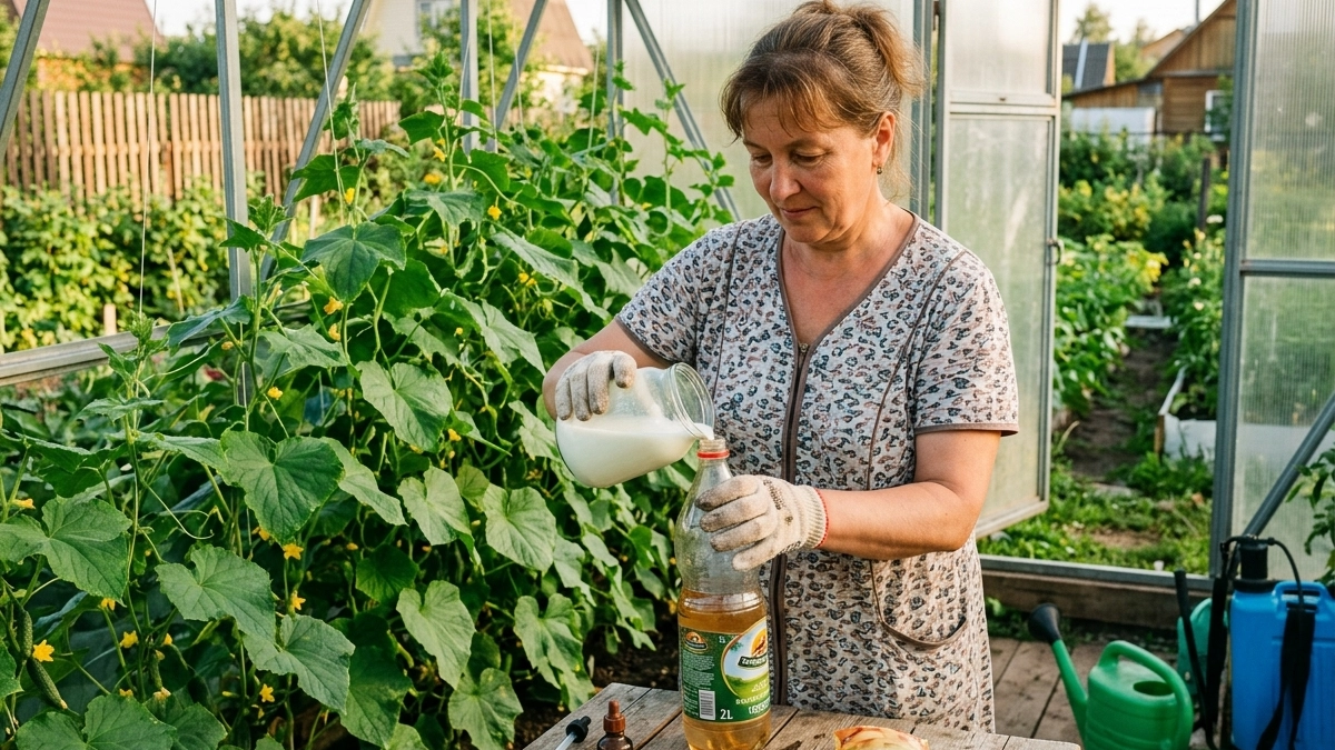 Мои проверенные рецепты подкормки огурцов: как готовлю растворы для идеального урожая