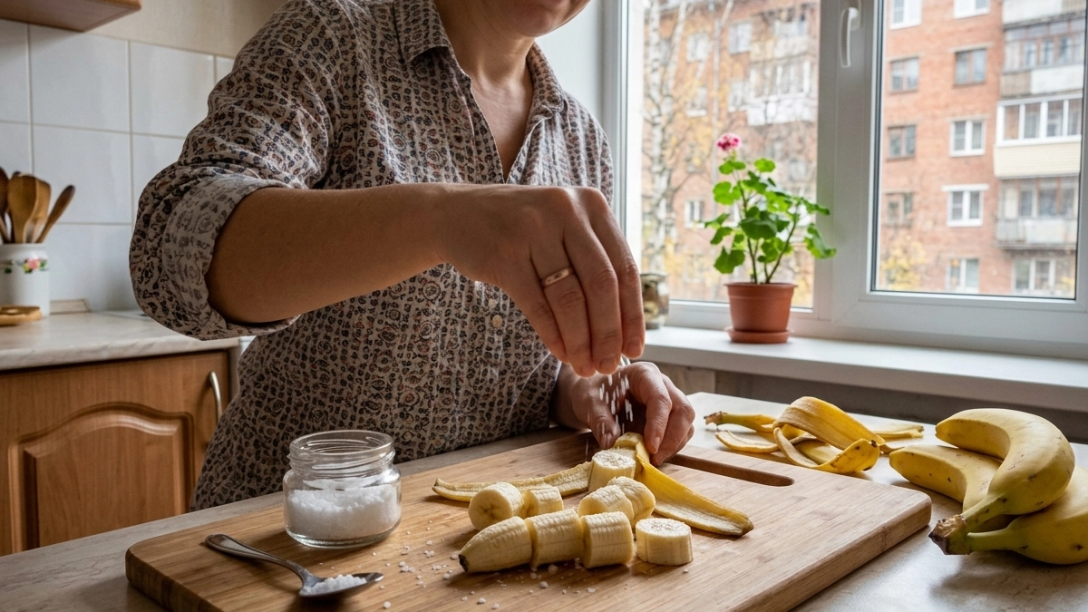 Посыпаю банановую кожуру солью и радуюсь: лучший лайфхак для тех, кто ищет простые решения