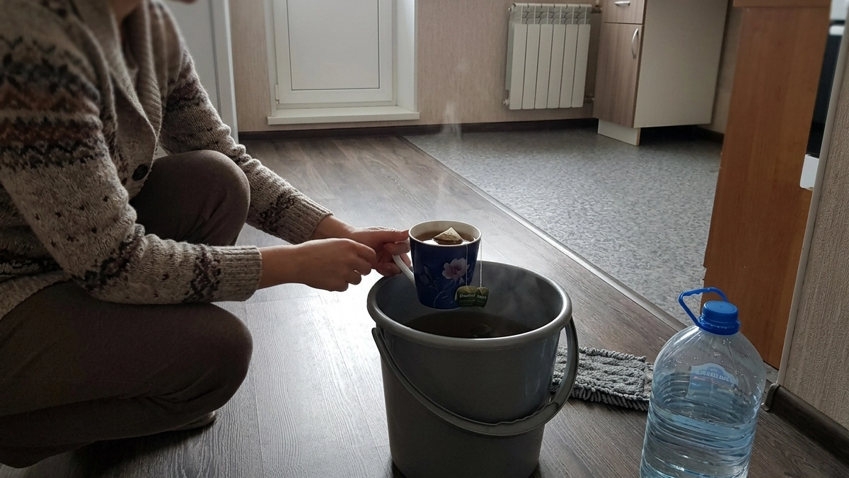 Стакан на ведро - и ламинат с линолеумом чистые до безумия: другие средства не использую - и убираюсь реже