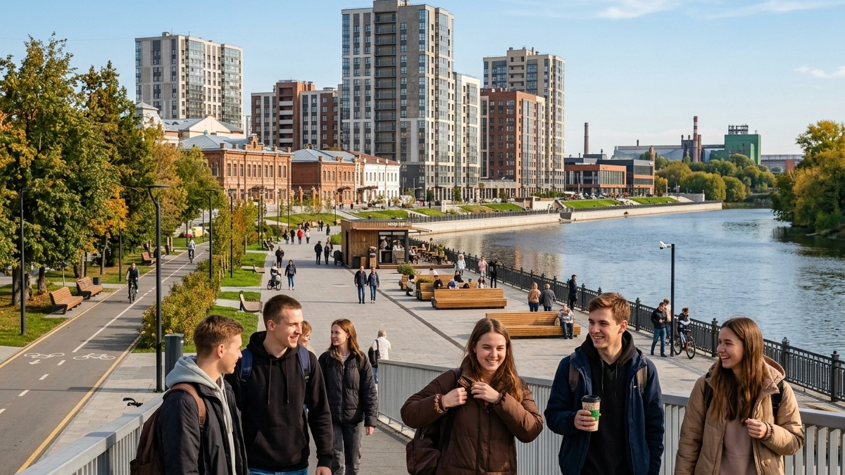 Этот город назвали самым приятным в России: дешевое жилье, работа есть, и центр культуры — молодежь активно выбирает его для жизни
