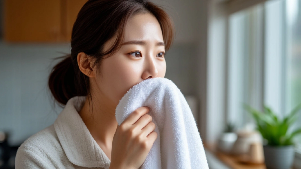 Вот как корейские домохозяйки из старых грязных полотенец делают новые - метод действительно работает