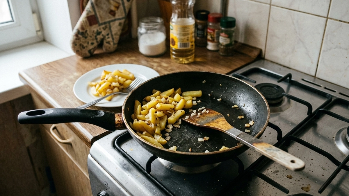 Почему в Европе выбрасывают сковородки после первого раза, а мы жарим на них годами