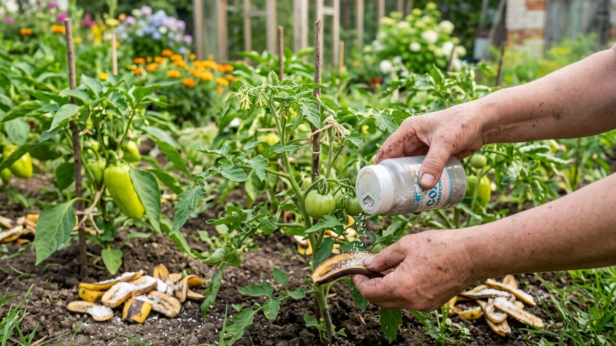 Зачем я посыпаю банановую кожуру солью — находка для ленивых, которая работает безотказно