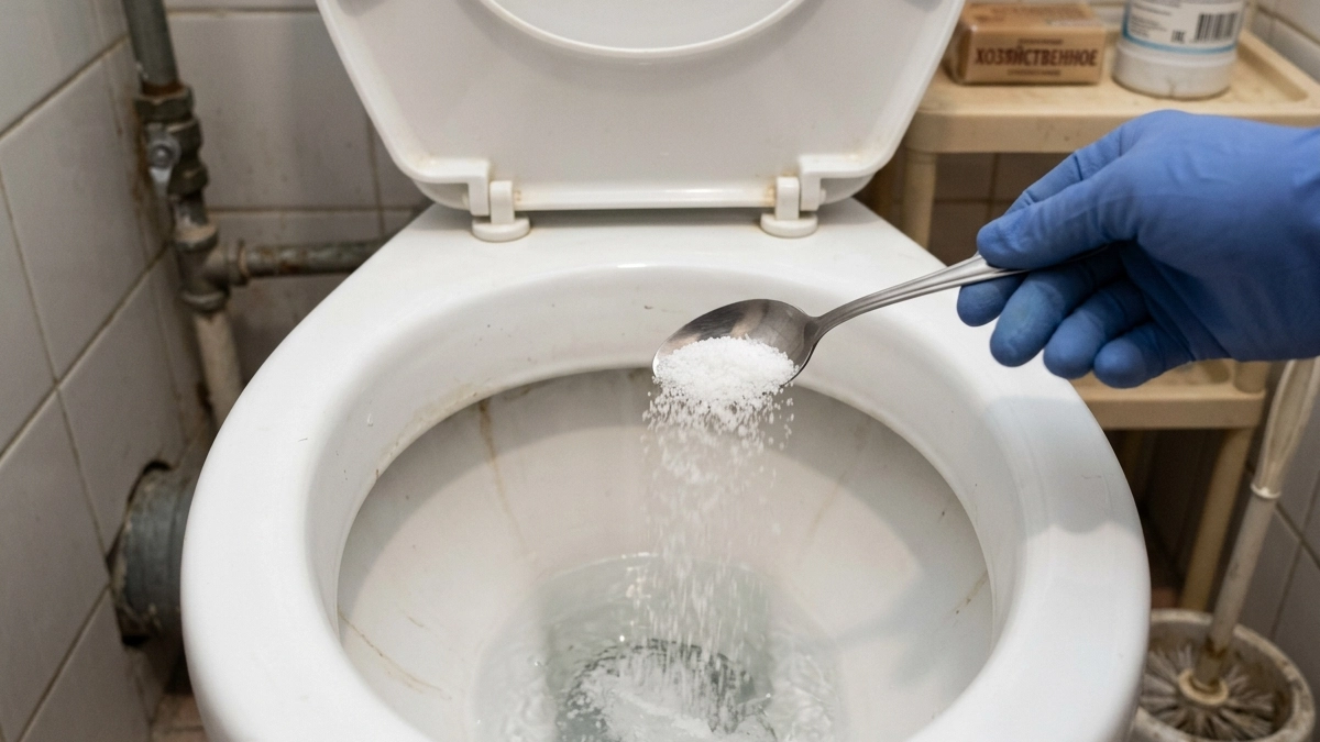 Соль в унитаз на ночь: утром результат удивил — лайфхак от профессиональной горничной
