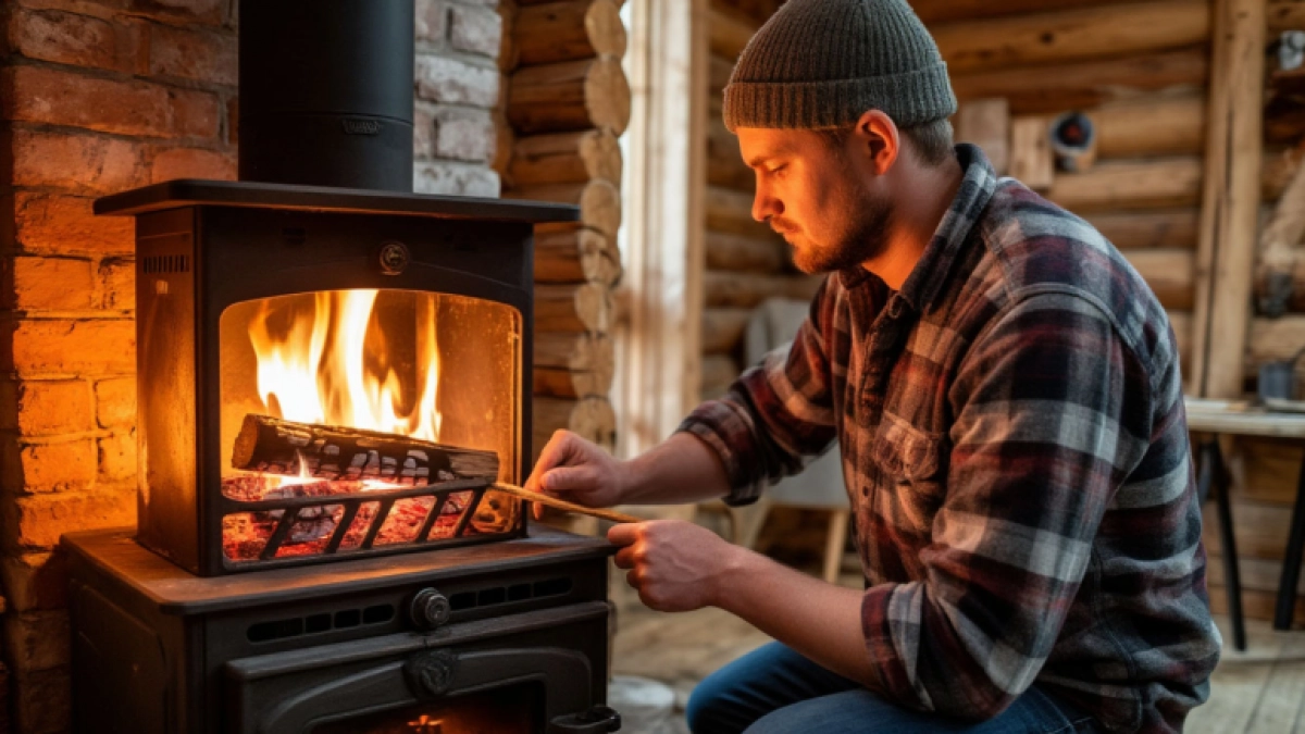 Топлю печку третий год только "вечным поленом" - сократил расход дров в 2 раза. Умельцы в деревнях делают только так