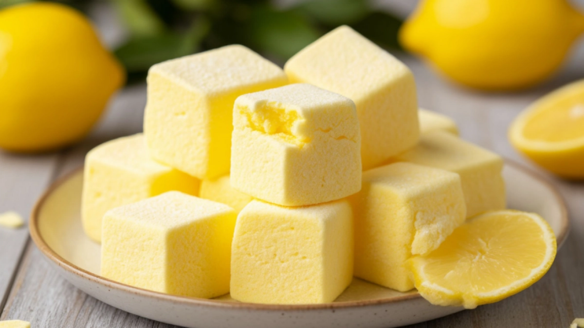 Взбиваем лимонный сок с сахаром - и в холодильник: на выходе воздушный зефир - вкуснее маршмеллоу