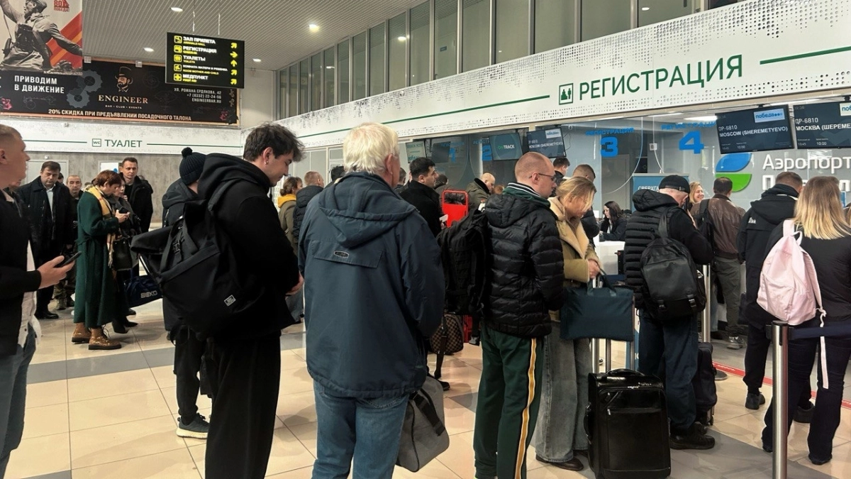В Кирове снова задерживается на прилет и вылет борт из Санкт-Петербурга