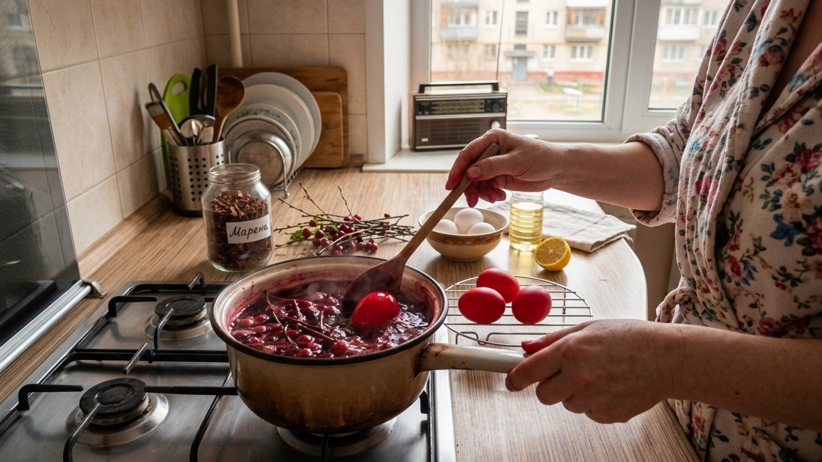 Никакой химии: как покрасить яйца в настоящий красный цвет — рецепт, который работает лучше магазинных красителей