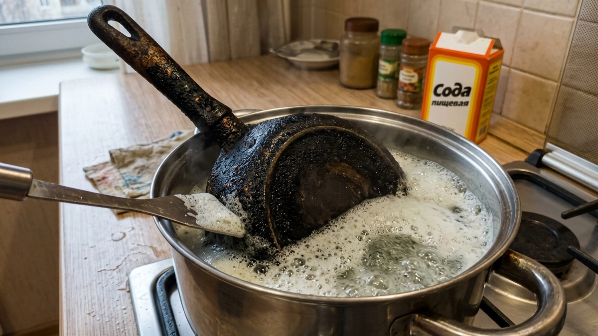 Забудьте о нагаре: как отмыть сковороду и кастрюлю за 10 минут без лишних усилий