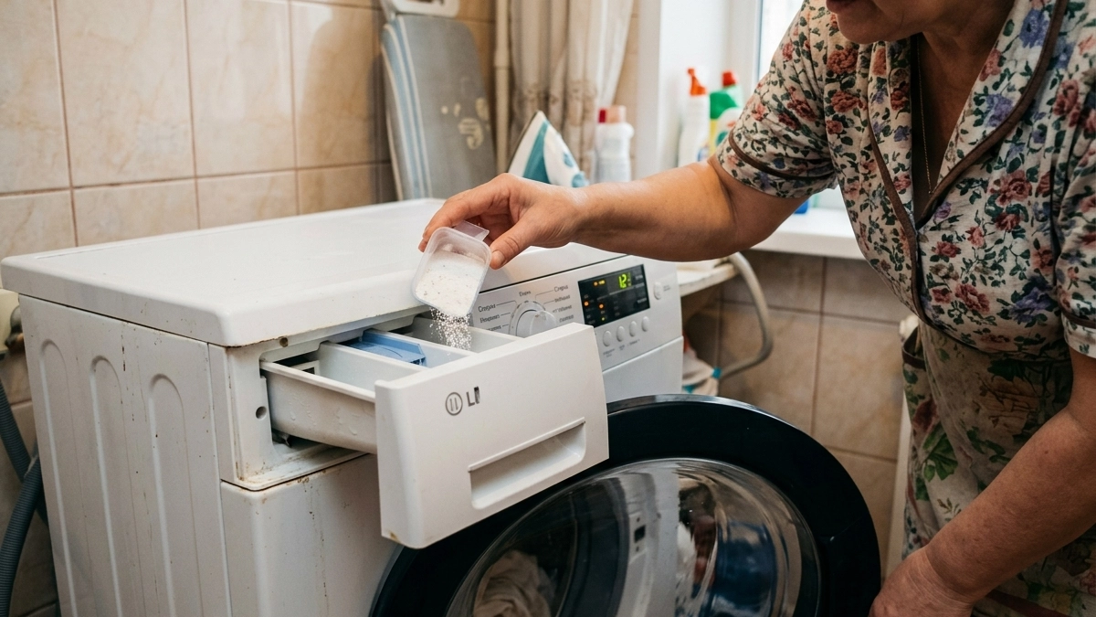 Всю жизнь делала не так: почему порошок засыпают после старта стирки, а не до — и в чем разница