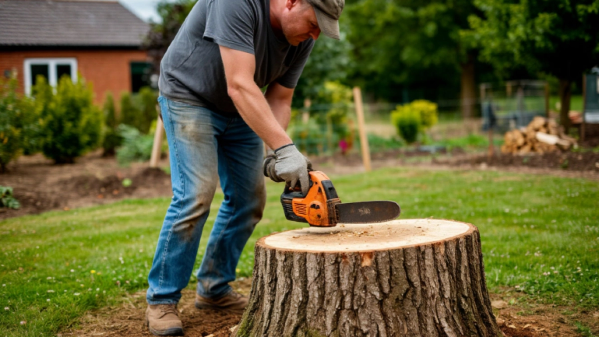 Сотрудник лесхоза показал, как убрать пень всего за пару минут и без корчевания. Теперь мой участок полностью чист