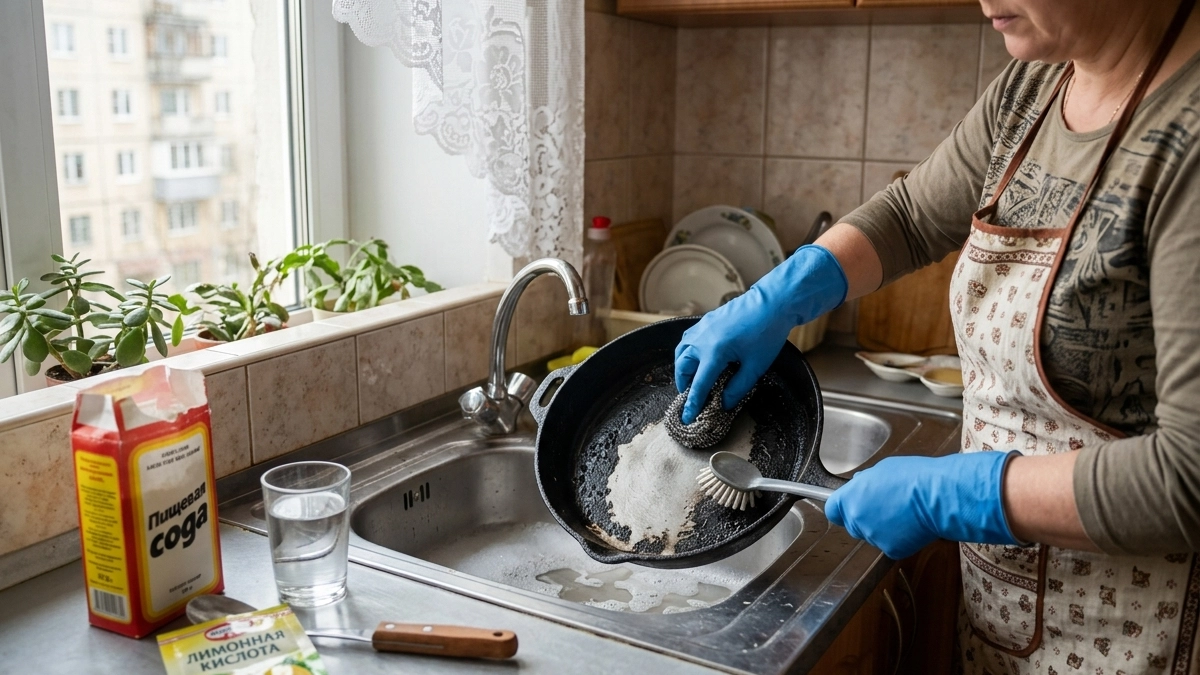 Сковороды и кастрюли как новые: как избавиться от нагара за 10 минут — делюсь лайфхаком