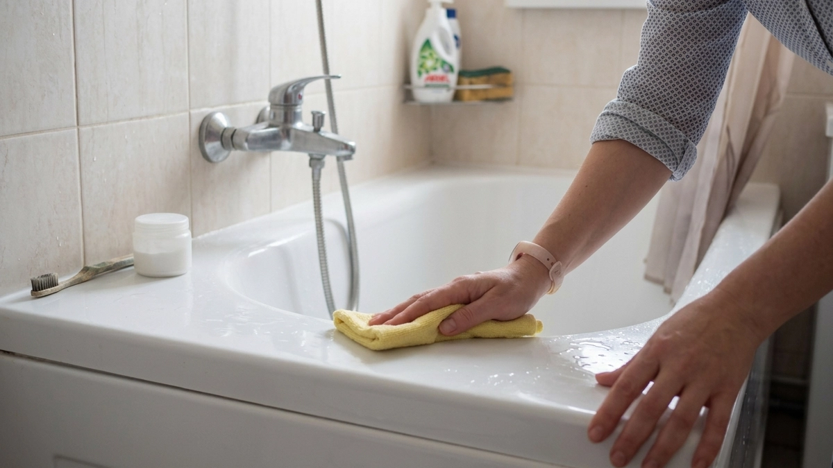 5 минут, и ванна как новая: простой способ вернуть белизну без дорогих средств