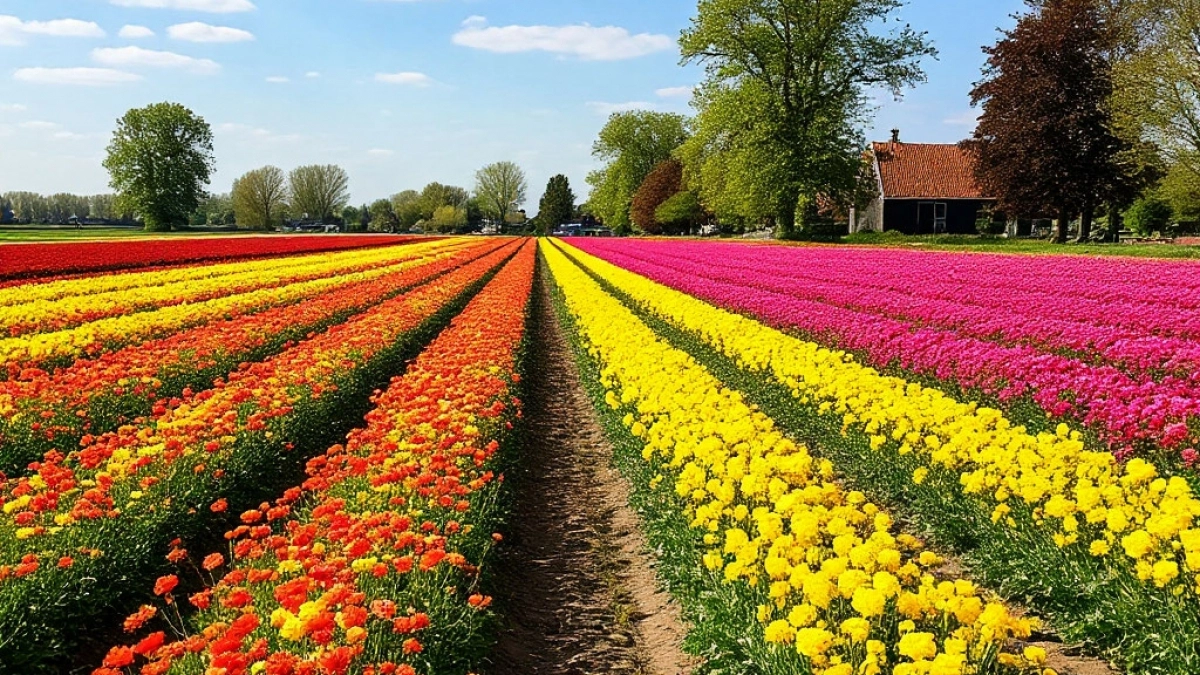 Не поверите, но это Россия: где увидеть цветущие поля, как в Голландии и Провансе