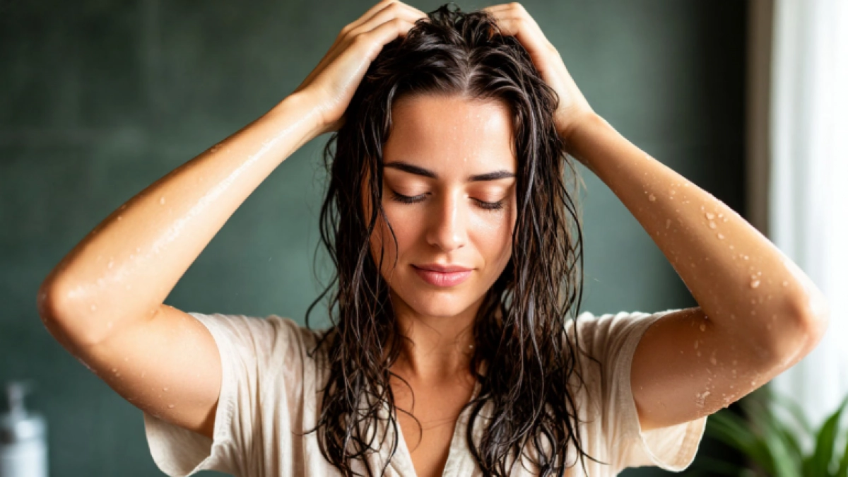 Выпадение волос останавливаю двумя каплями в шампуне: любимый лайфхак, который всегда спасает