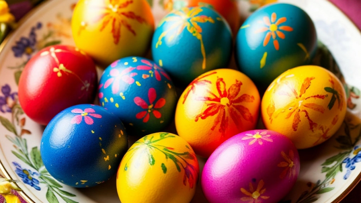 Забудьте про луковую шелуху: 5 способов покрасить яйца в нереальные цвета