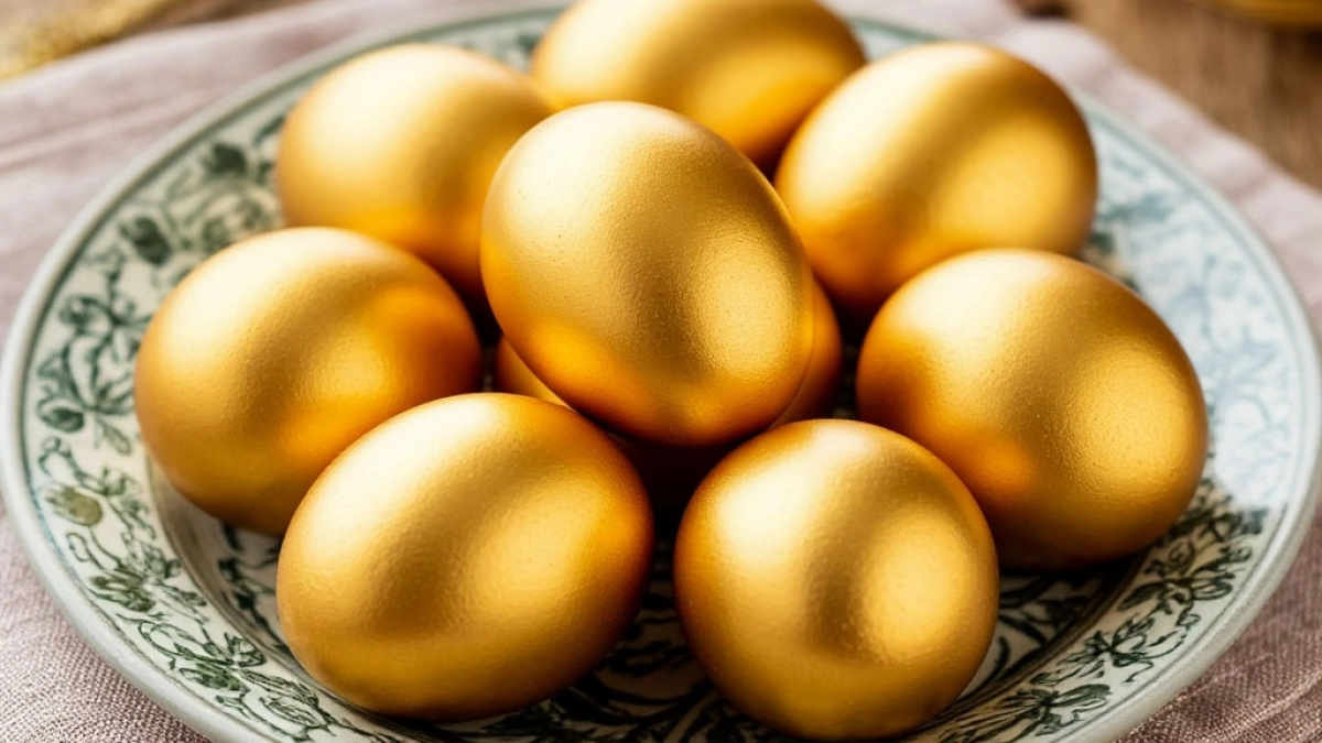 Забудьте про магазинные красители: 5 способов получить золотые яйца дома