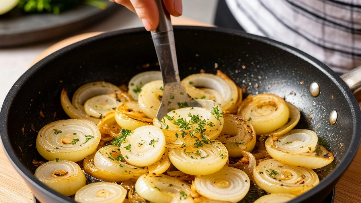 Почему опытные повара сыплют соду в лук при жарке: секрет, который изменит ваши блюда