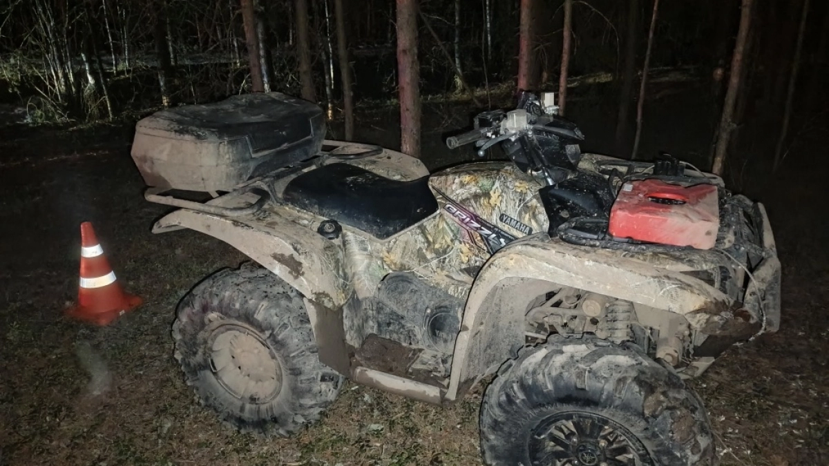 В Юрьянском районе двое подростков пострадали в ДТП с квадроциклом