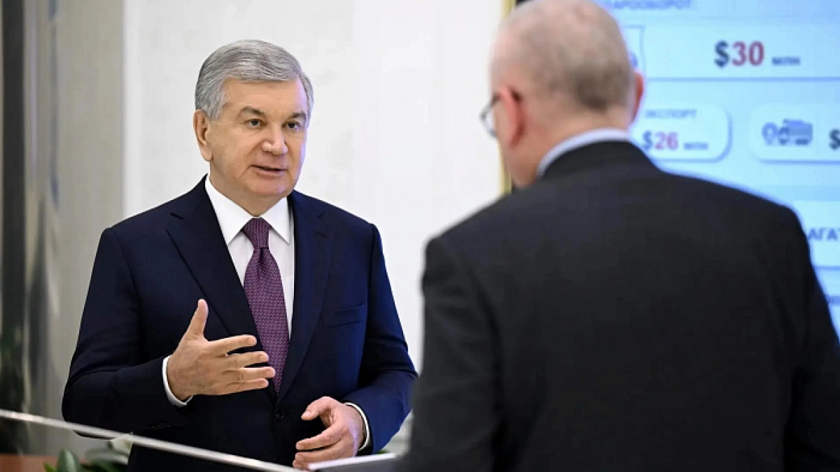 Александр Соколов провел встречу с Президентом Узбекистана