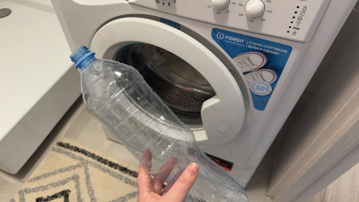 1 пластиковая бутылка по совету соседа - и стиралка больше не прыгает: работает лучше любого способа из интернета