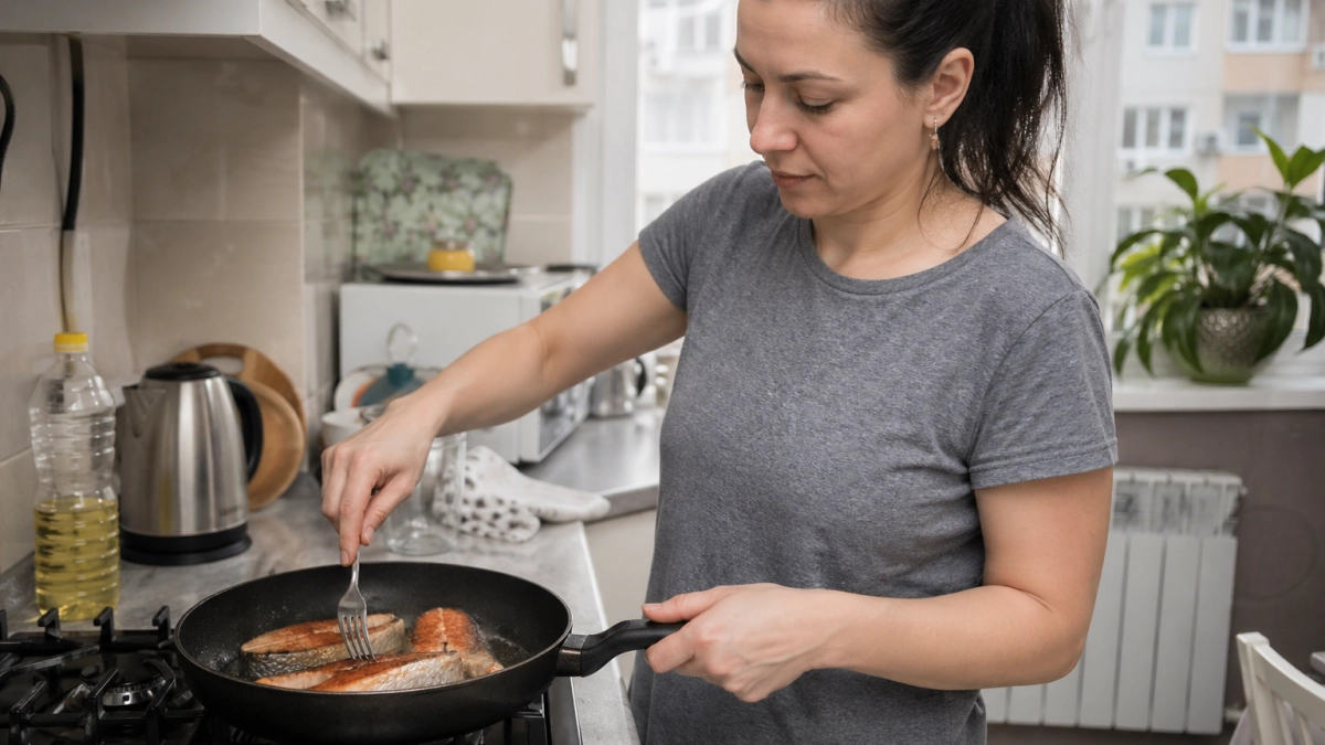 Забудьте о брызгах: как жарить рыбу, чтобы плита сияла, а корочка хрустела — 2 простых метода