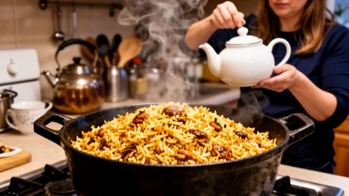 Какой водой нужно заливать рис для плова – горячей или холодной? Запомните раз и навсегда