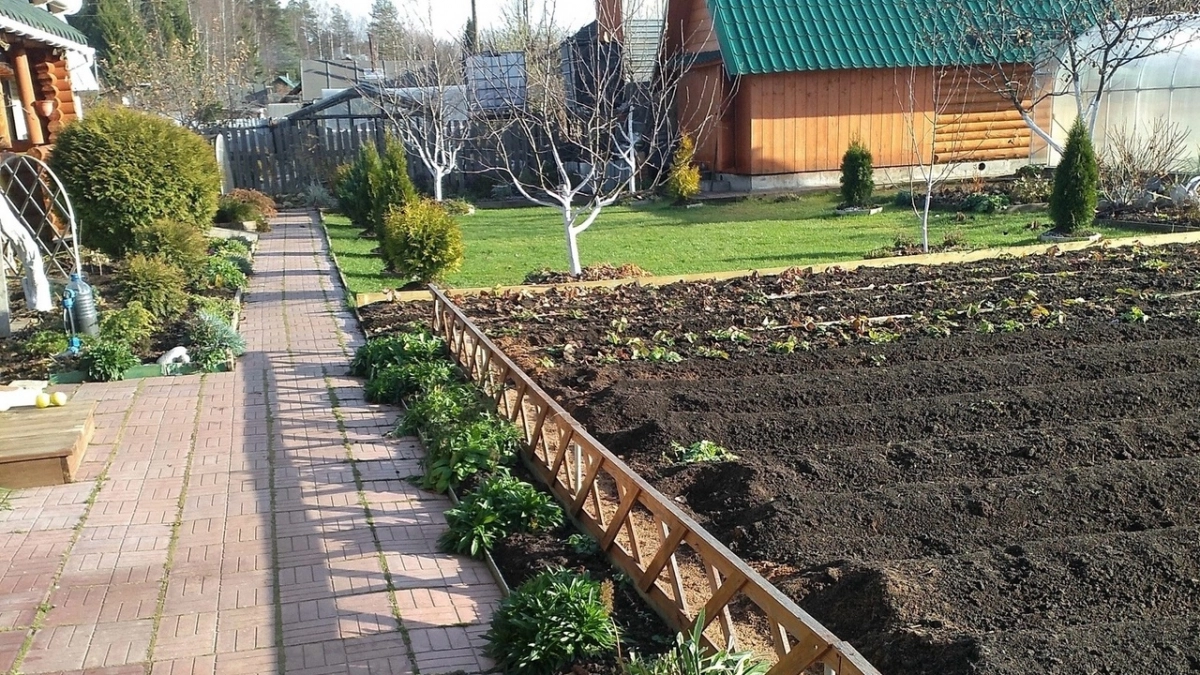 Бордюрная лента больше не нужна: идею украла у английских ландшафтных дизайнеров - больше никаких страшненьких пластиковых заборчиков