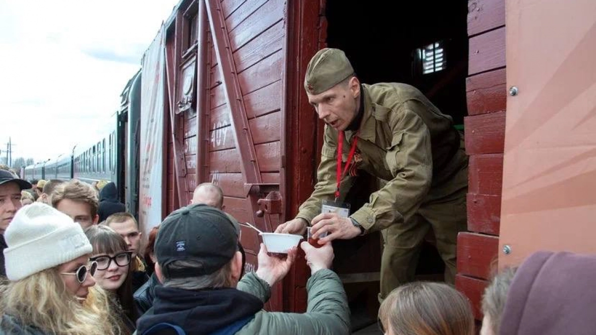 В Кировской области встретили "Поезд Победы"