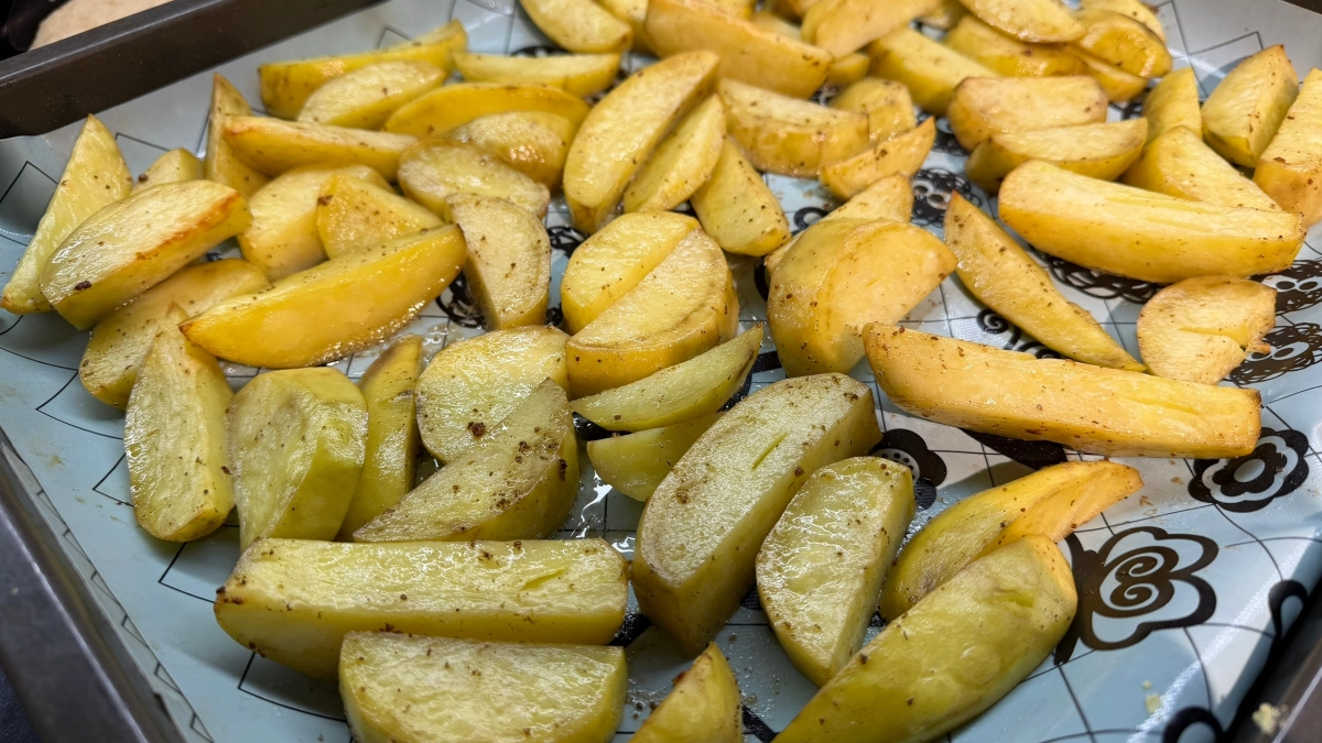Три ложки муки - и картошка хрустит, как в ресторане: без масла, без жира