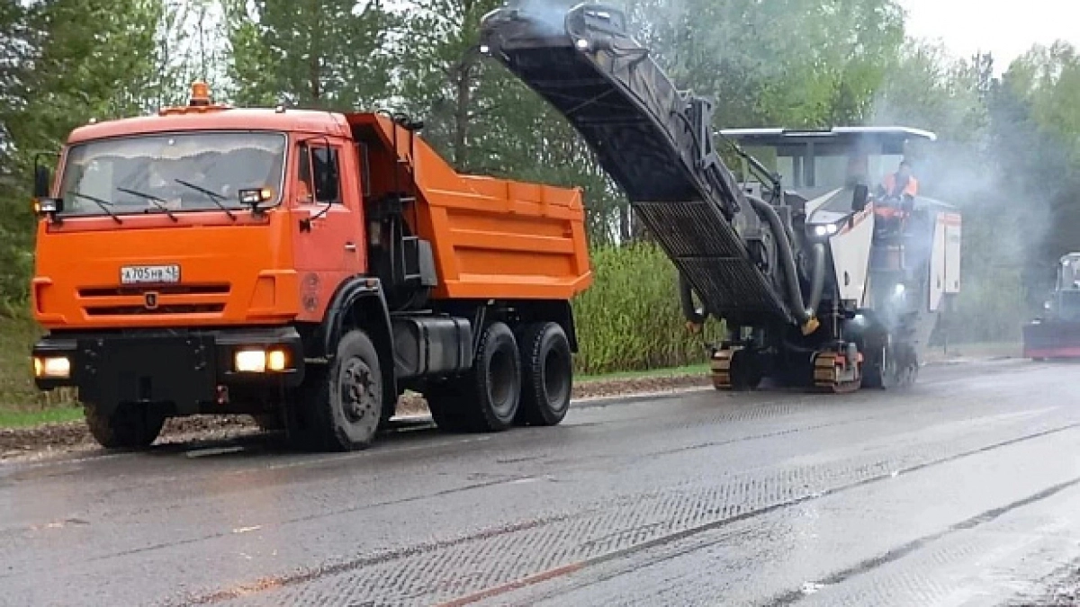 В Яранском районе стартовал ремонт участка важной межрегиональной трассы