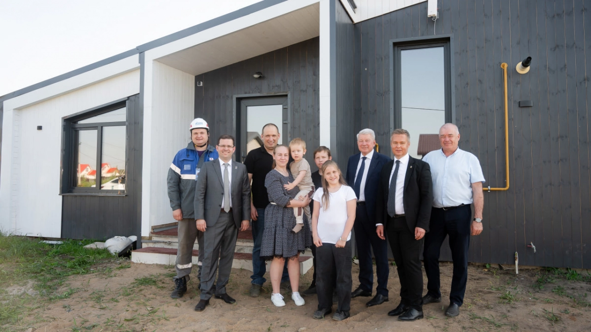 В деревне Шихово Кировской области газифицирован дом многодетной семьи