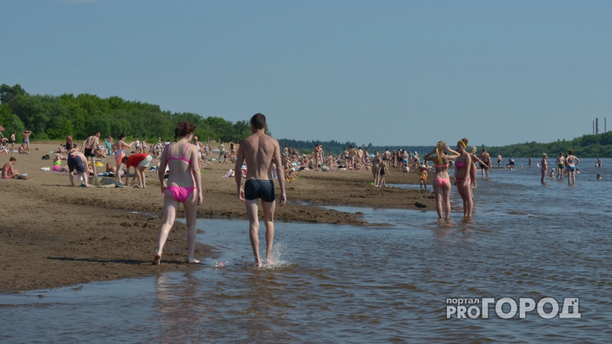 Городской пляж и четыре места отдыха у воды оборудуют в Кирове к летнему сезону