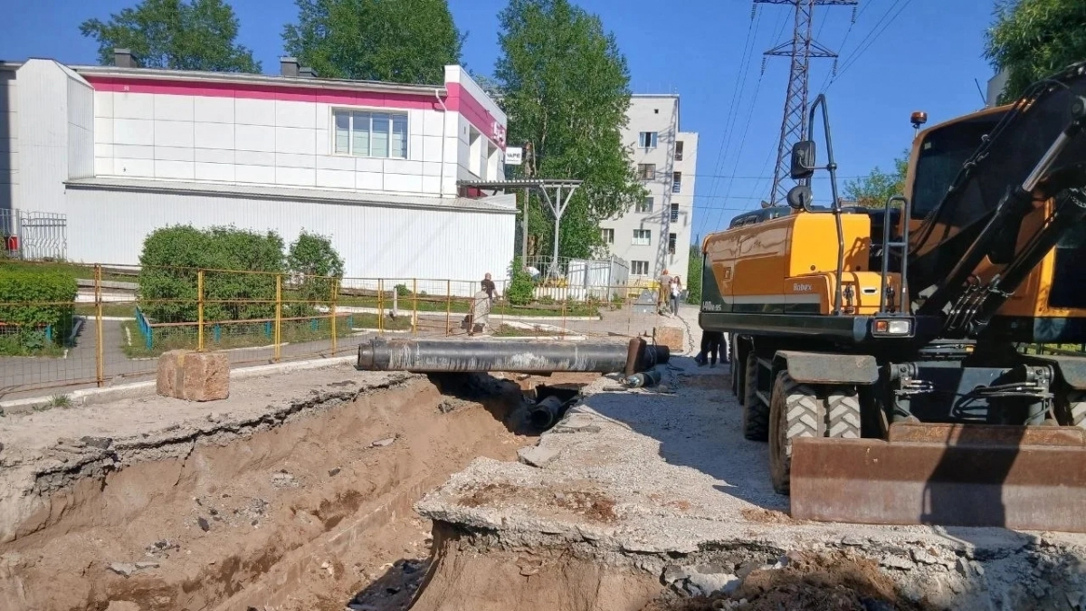 Масштабное благоустройство одной улицы в северной части Кирова завершат осенью