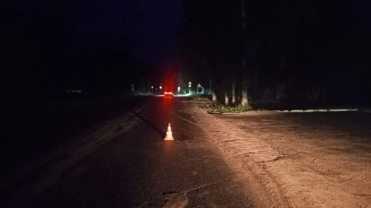 В Даровском неизвестный лихач покалечил девушку с парнем и растворился в темноте