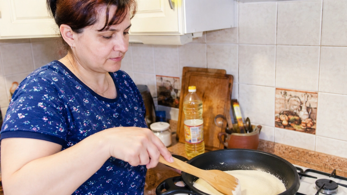 Манка в кипящем масле? Этот рецепт покорил миллионы. Дешево, быстро, невероятно вкусно