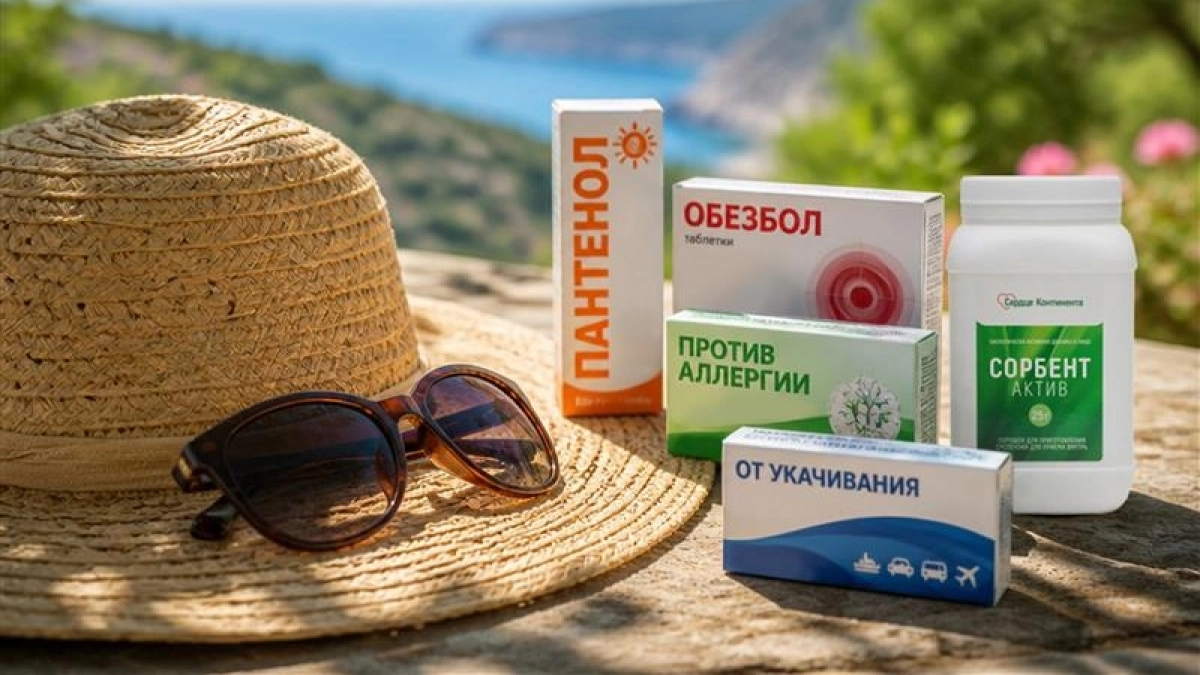 Что взять с собой в отпуск? Топ-5 лекарств, которые будут оберегать ваш отдых