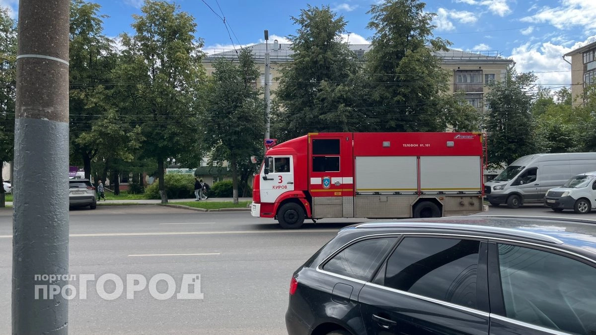 В Кировской области сгорел частный жилой дом с пристройкой