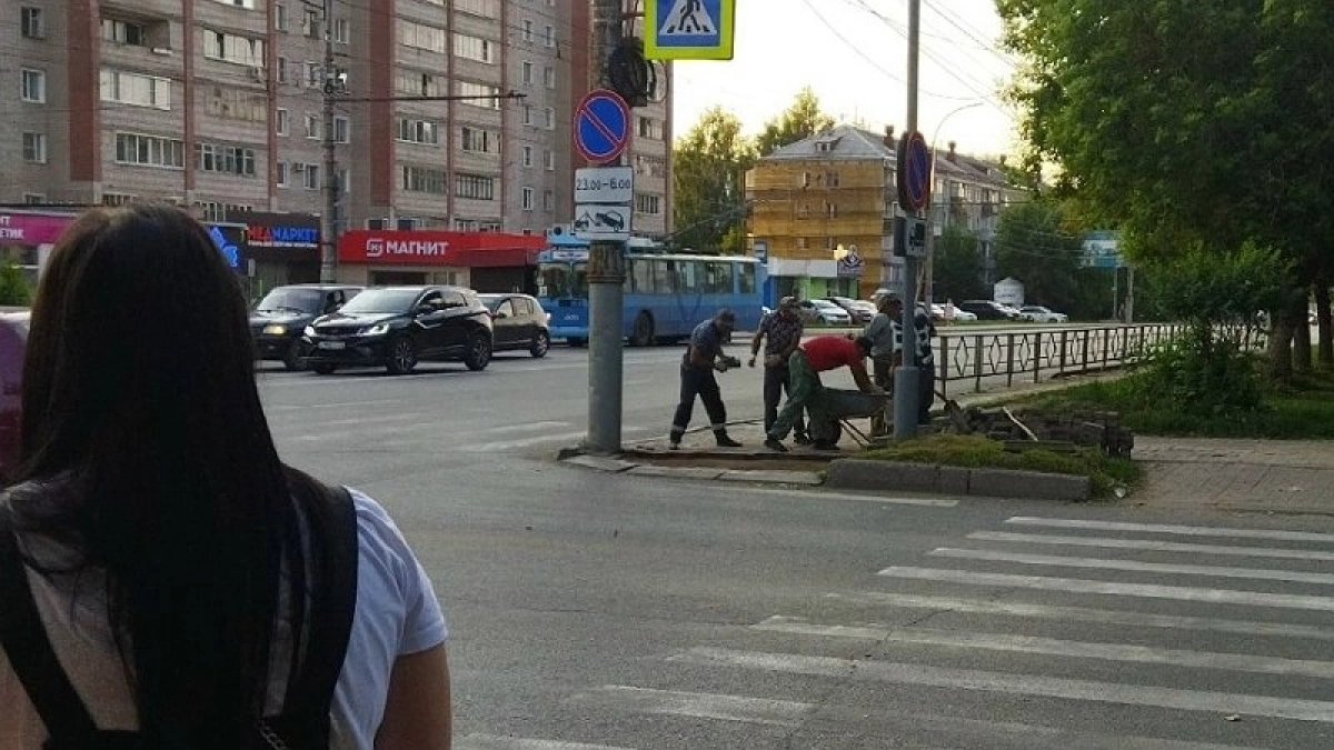В Кирове завершают ремонт дороги на улице Кошевого